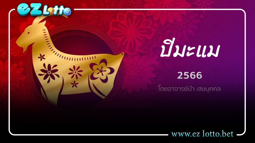 ดูดวงจีน 12 นักษัตร ปี 2566 (ปีมะแม)