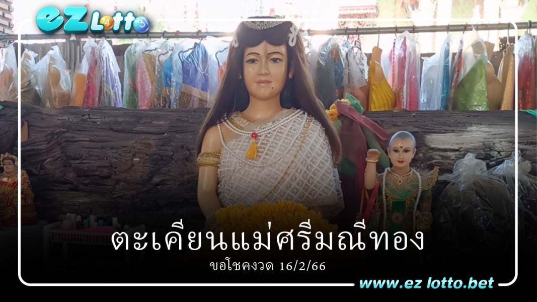 คอหวยไขปริศนา "เลขเด็ด" ตะเคียนแม่ศรีมณีทอง ขอโชคงวด16/2/66