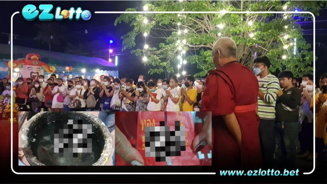 ทำพิธีในวันมาฆฤกษ์ ขอเงินพระจันทร์ ลุ้นเลขเด็ดหางประทัดและอ่างน้ำมนต์