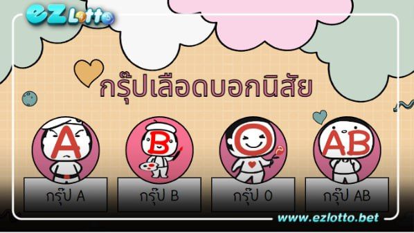 กรุ๊ปเลือดบอกนิสัย