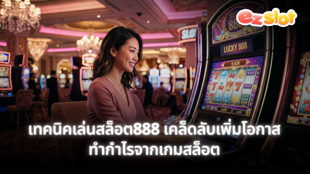 เทคนิคเล่นสล็อต888 เคล็ดลับเพิ่มโอกาสทำกำไรจากเกมสล็อต