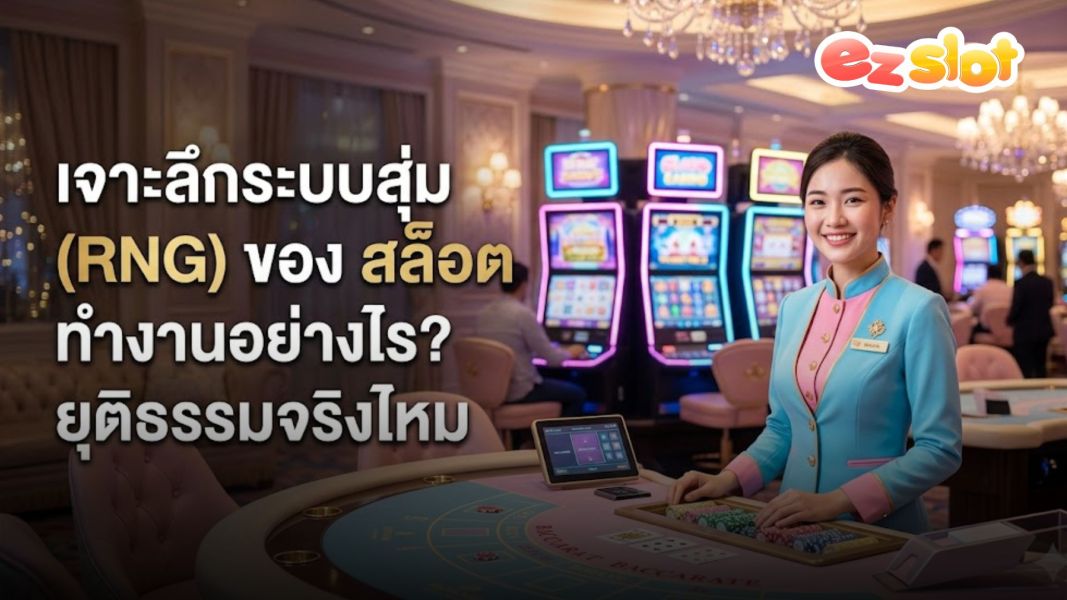 สล็อตออนไลน์ 2026 เจาะลึกระบบสุ่ม RNG ของ สล็อต ทำงานอย่างไร ยุติธรรมจริงไหม