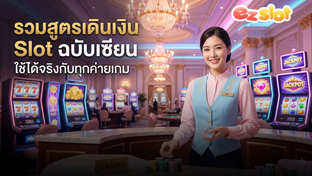EZSLOT รวมสูตรเดินเงิน Slot ฉบับเซียน ใช้ได้จริงทุกค่ายเกม ทำกำไรได้จริงปี 2026