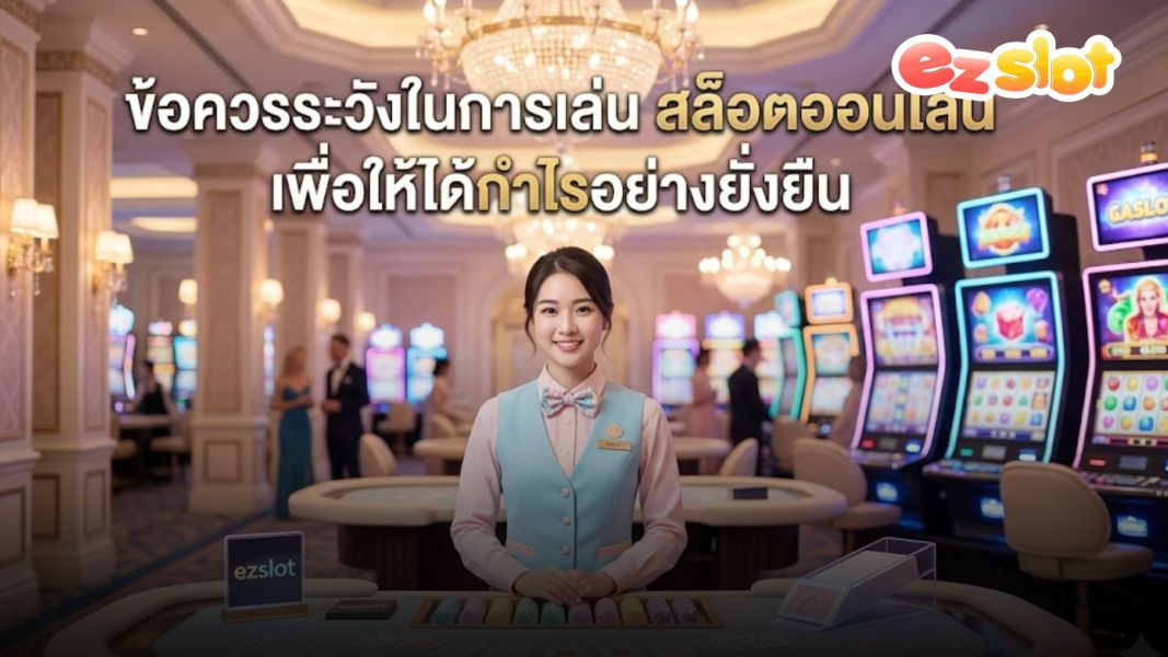 สล็อตออนไลน์ 2026 ข้อควรระวังในการเล่น slotonline เพื่อผลลัพธ์ที่ยั่งยืน