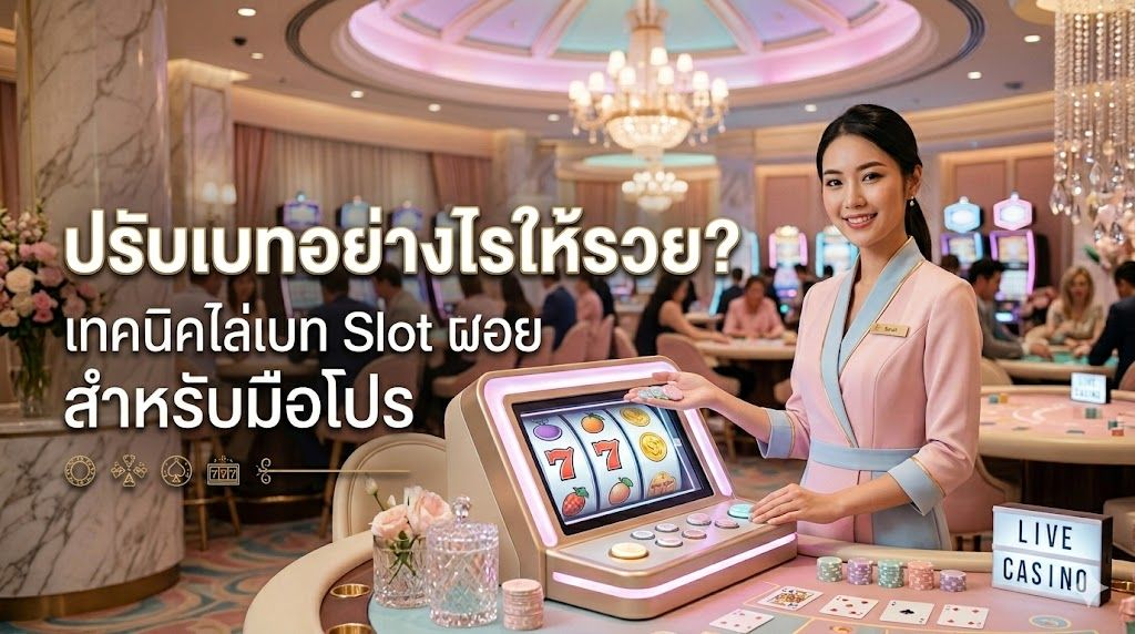 สล็อตออนไลน์ สล็อต เทคนิคปรับเบทปี 2026 ไล่เบทยังไงให้คุ้มค่าและมีระบบ
