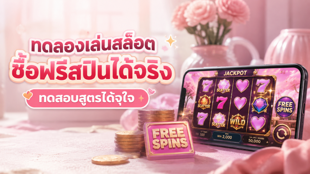 ทดลองเล่นสล็อต ซื้อฟรีสปินได้จริง ทดสอบสูตรได้จุใจ อัปเดตล่าสุดปี 2026