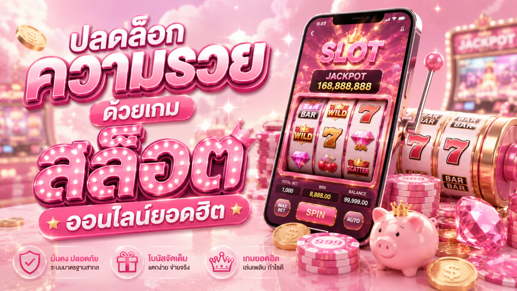 ปลดล็อกความรวยด้วยเกม สล็อต ออนไลน์ยอดฮิต ปี 2026 เล่นง่าย โบนัสแตกไว รองรับทุกระบบ