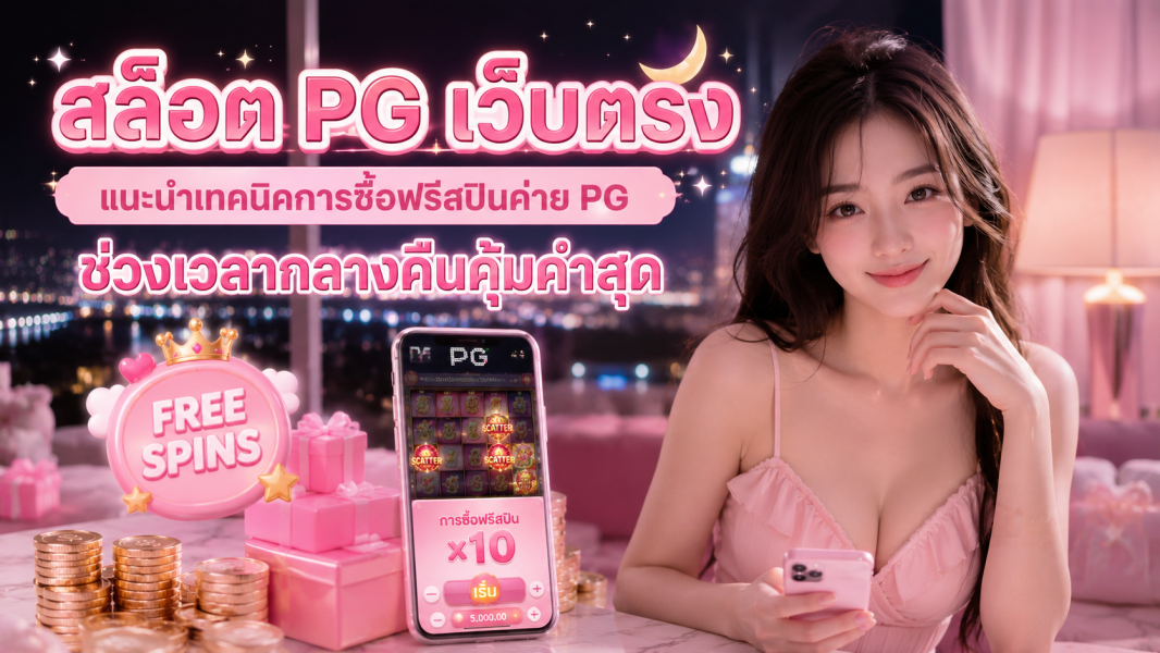 สล็อต PG เว็บตรง ปี 2026 รีวิวค่าย PG ระบบเว็บตรงแท้ เล่นฟรีเสถียร ฝากถอนออโต้รวดเร็ว