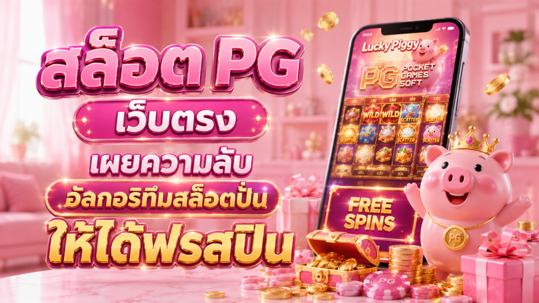 สล็อต PG เว็บตรง 2026 เผยความลับอัลกอริทึมสล็อตปั่นให้ได้ฟรีสปิน