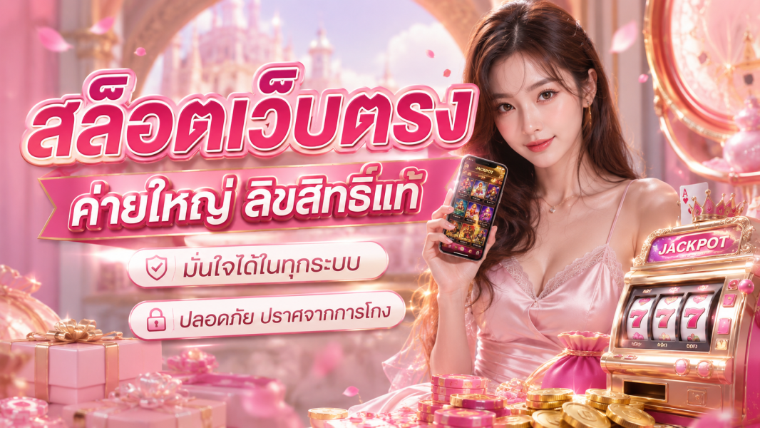 สล็อตเว็บตรง ค่ายใหญ่ ลิขสิทธิ์แท้ มั่นใจได้ในทุกระบบ ปลอดภัย ปราศจากการโกง 2026  ezslot