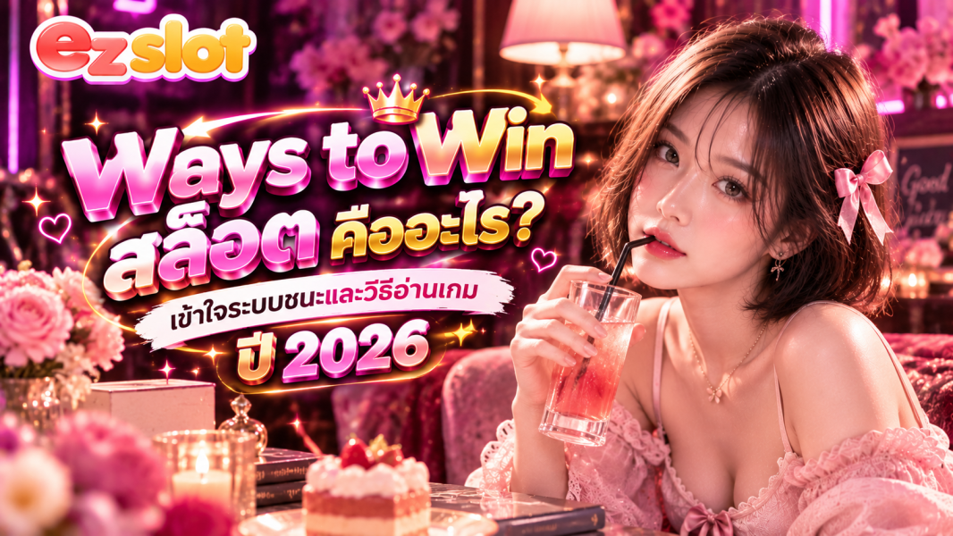 Ways to Win สล็อต คืออะไร? เข้าใจระบบชนะและวิธีอ่านเกม ปี 2026