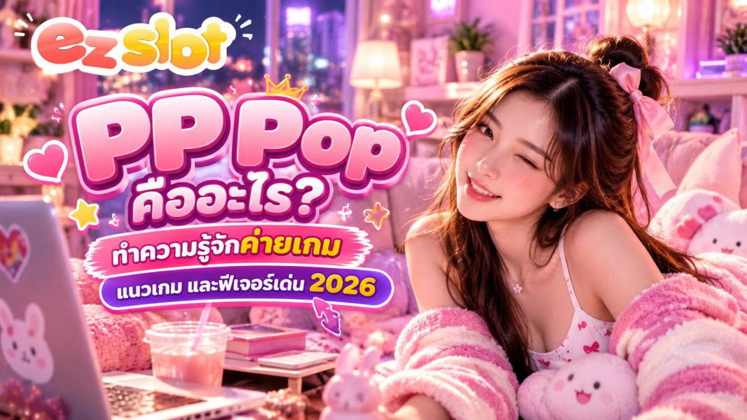 PP Pop คืออะไร? ทำความรู้จักค่ายเกม แนวเกม และฟีเจอร์เด่น 2026